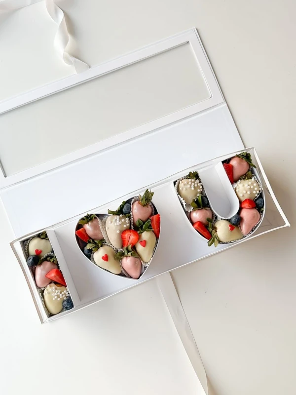 Клубничный бокс "I LOVE U" WHITE 3.0, изображение 2